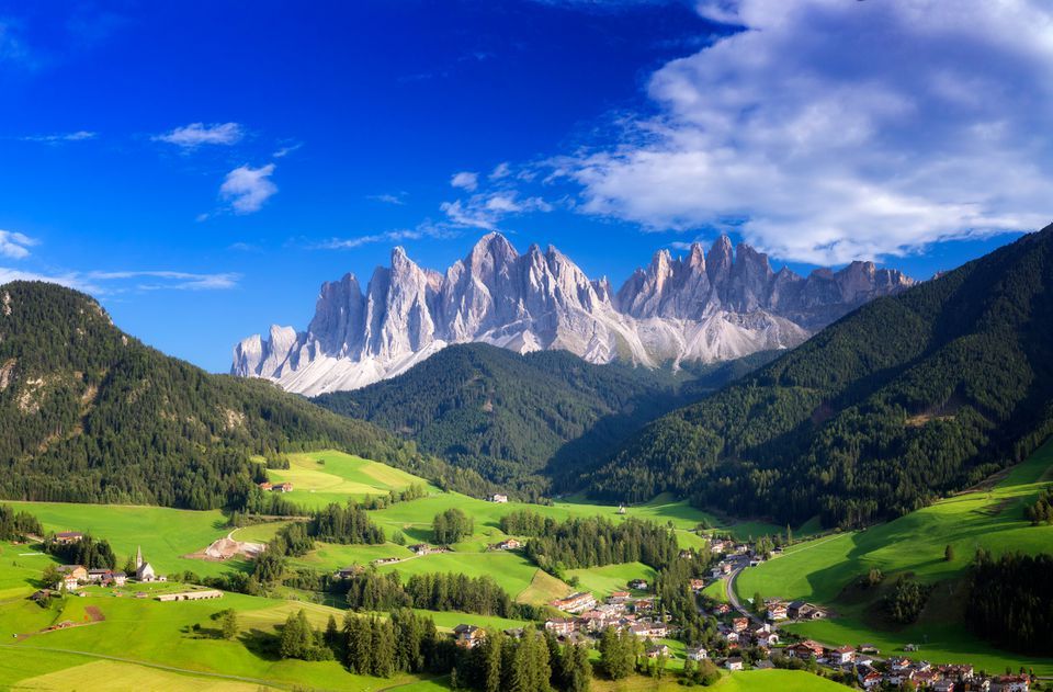 Itálie: Slunečné svahy Dolomit