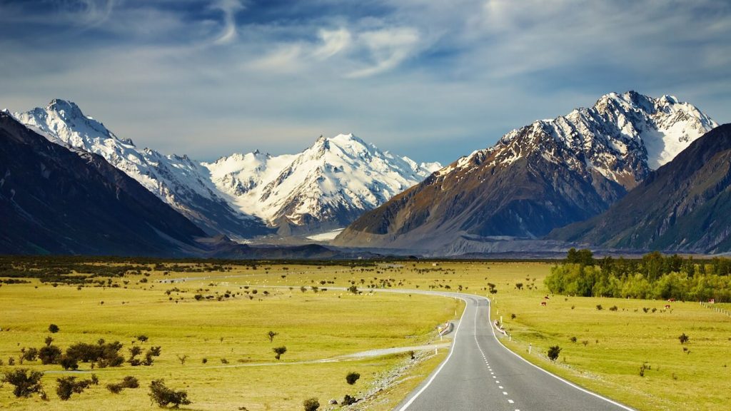 Země kiviho a Pána prstenů – Nový Zéland