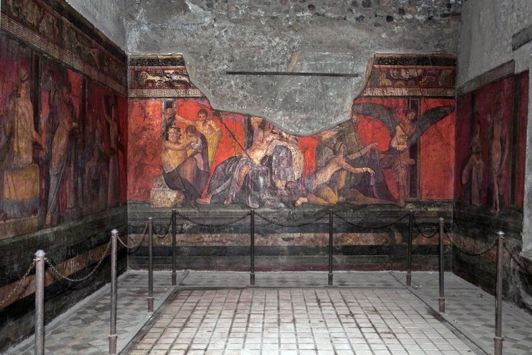 Proč byla Vila Mystérií vyzdobena tajuplnými freskami?