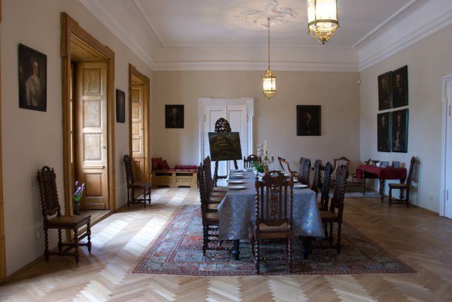 Interiéry zámku Potštejn