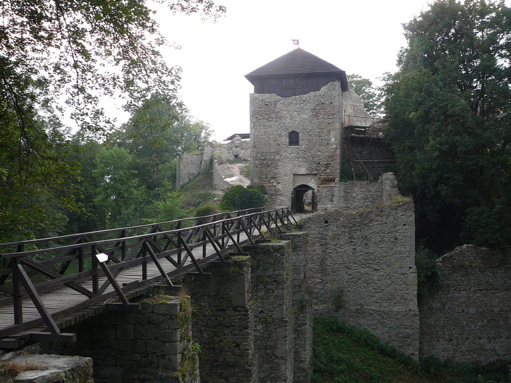 Malebný hrad Lukov