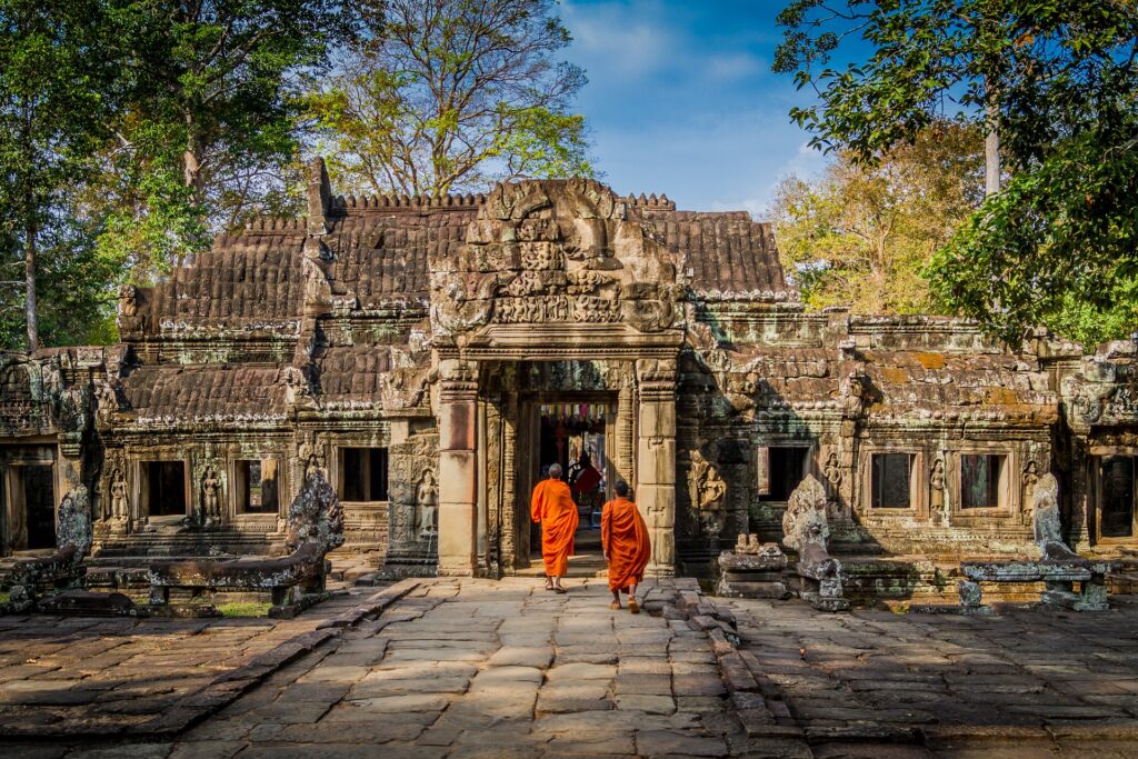 Angkor Vat: Posvátný areál bohů