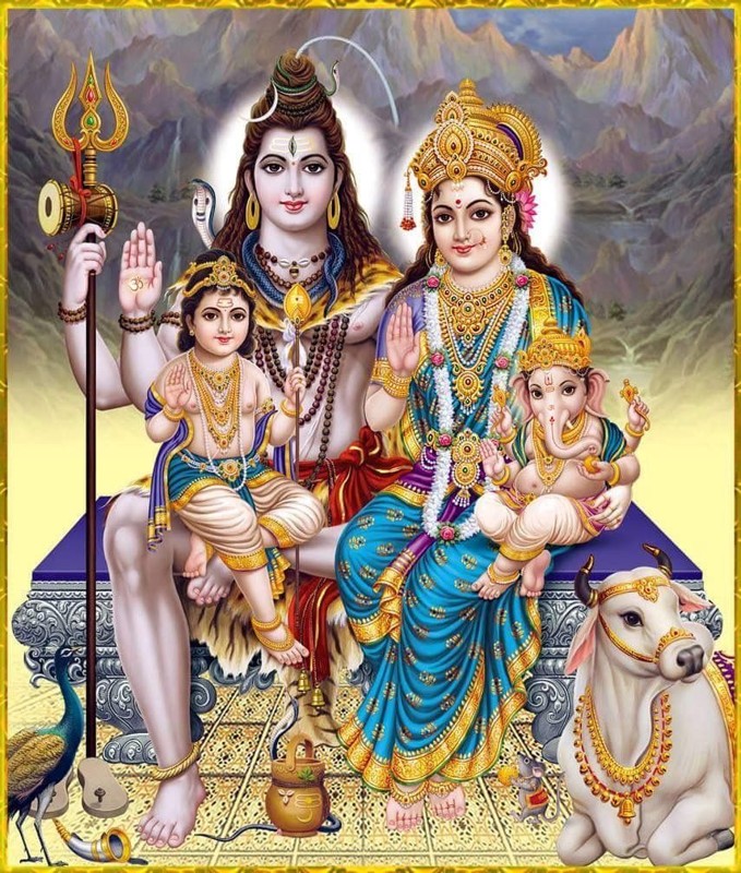 Šiva a Parvati