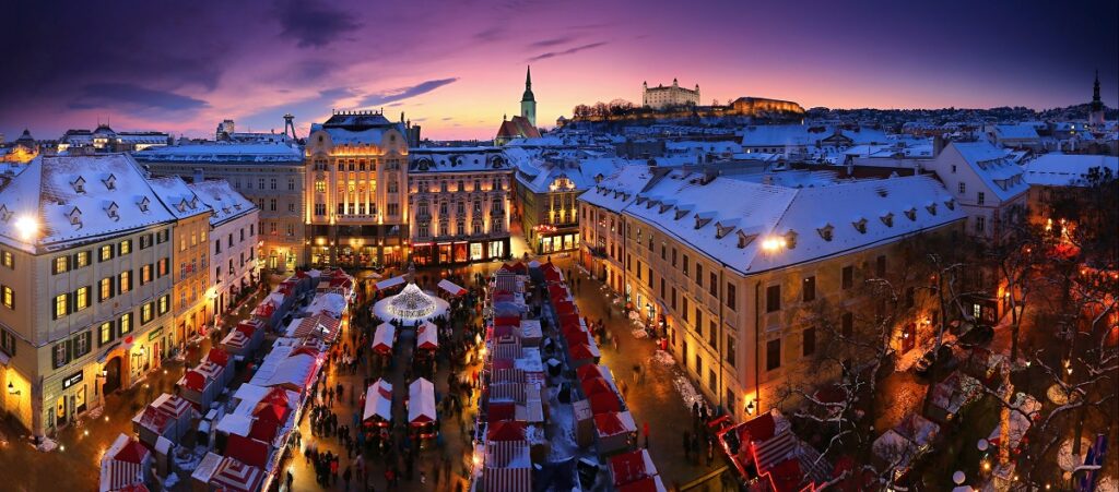 Vánoční Bratislava: 5 důvodů, proč byste ji měli vyzkoušet