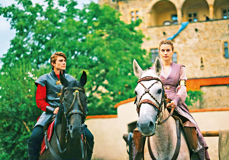 Místo bylo kouzelnou kulisou také pro oba díly Princezny zakleté v čase.