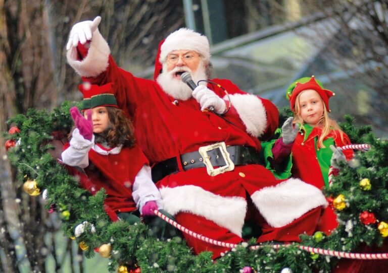 Hou, hou, hou, kdo nám dá sušenky a mlíčko?! Kanadské ulice jsou jako americké.