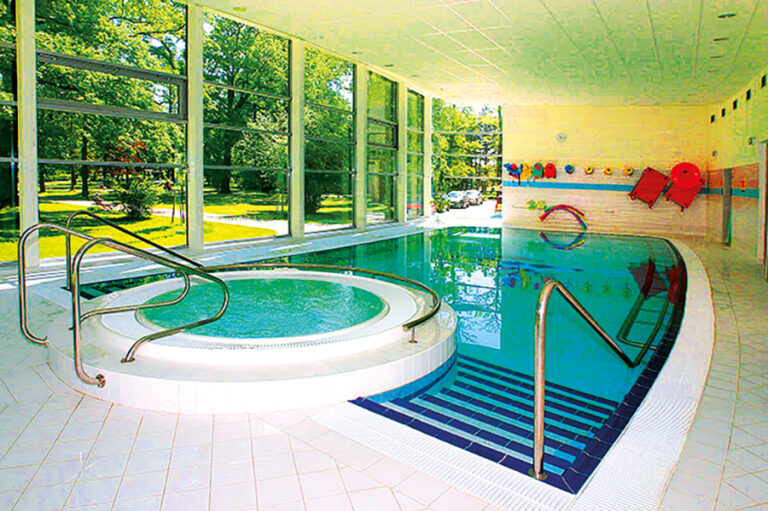 Najdete tu vše pro luxusní vodní léčbu.