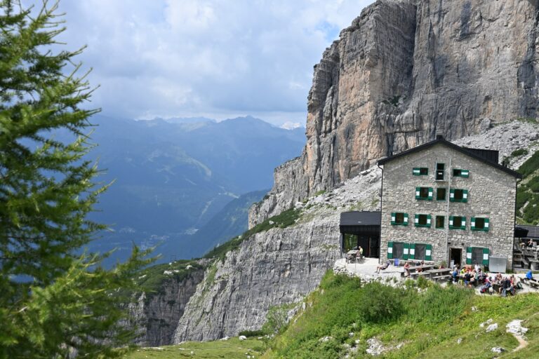 Via ferrata SOSAT v Brentských Dolomitech