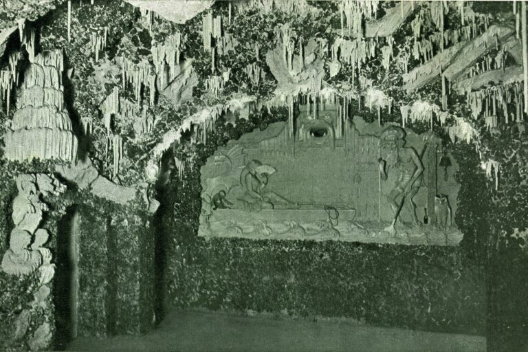 Umělá jeskyně vznikla už v roce 1912